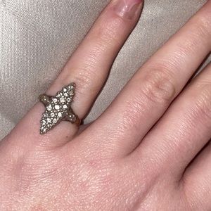 Diamond Pinky ring. Size 4